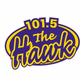 Logo de 101.5 The Hawk - CIGO-FM