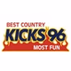 Kicks 96 - WQLK logo
