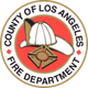 Logo de Los Angeles County Fire - Blue 8