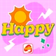 Radio SCOOP - Happy logo