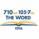 710 AM 105.7 FM The Word - KFIA logo