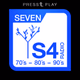 Logo de S4-Radio - Seven - 70s80s90s