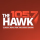 Logo de 105.7 The HAWK - WCHR-FM