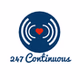 24/7 Continuous Music logo