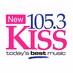 KISS 105.3 - CISS-FM logo