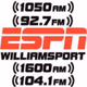 Logo de ESPN Williamsport - Stream 1
