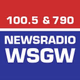 Logo de WSGW 790 AM & 100.5 FM - WSGW-FM