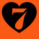 Logo de Радио 7 - любить
