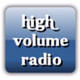 high volume radio logo