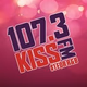 Logo de 107.3 KISS-FM - KISX