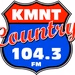 104.3 FM KMNT - KMNT logo