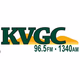 Logo de KVGC 1340AM & 96.5FM - kVGC