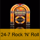 24/7 Niche Radio - 24-7 Rock 'N' Roll logo
