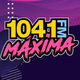 Logo de Máxima 104.1 - W281CM