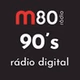 M80 Rádio - 90s logo