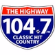Highway 104.7 - WJSH logo