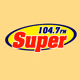 Logo de Rádio Super FM 104.7
