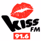 Kiss FM 91.6 logo