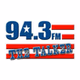 94.3 FM The Talker - WTRW logo