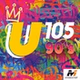 U105.8 - 90's logo