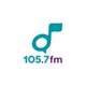 Rádio 105.7 FM logo