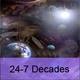 Logo de 24/7 Niche Radio - 24-7 Decades
