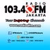 103.4 DFM Radio Jakarta logo
