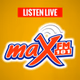 Logo de Maxfm 100.1 - XHCBR-FM