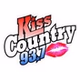 Kiss Country 93.7 - KXKS-FM logo