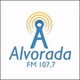 Rádio Alvorada 107.7 FM logo