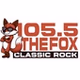 105.5 The Fox - KBKK logo