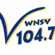 Logo de V104.7 - WNSV
