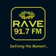 Rave 91.7 FM logo