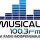 Musical 100.3 FM logo