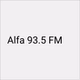 Alfa 93.5 FM logo