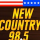 New Country 98.5 - KACO-FM logo