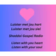 Shaddai Gospel Radio logo