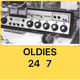 Logo de OLDIES  24 7