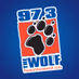97.3 The Wolf - WYGY logo