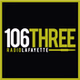 106.3 Radio Lafayette - KYMK-FM logo